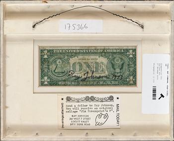 Ray Johnson, "Jim Rosenquist's dick".