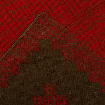 BEDCOVERS/TABLECOVERS, 3 pieces, flat weave, ca 167,5x137,5, 165,5x141, 161,5x123 cm, Scania, Sweden.