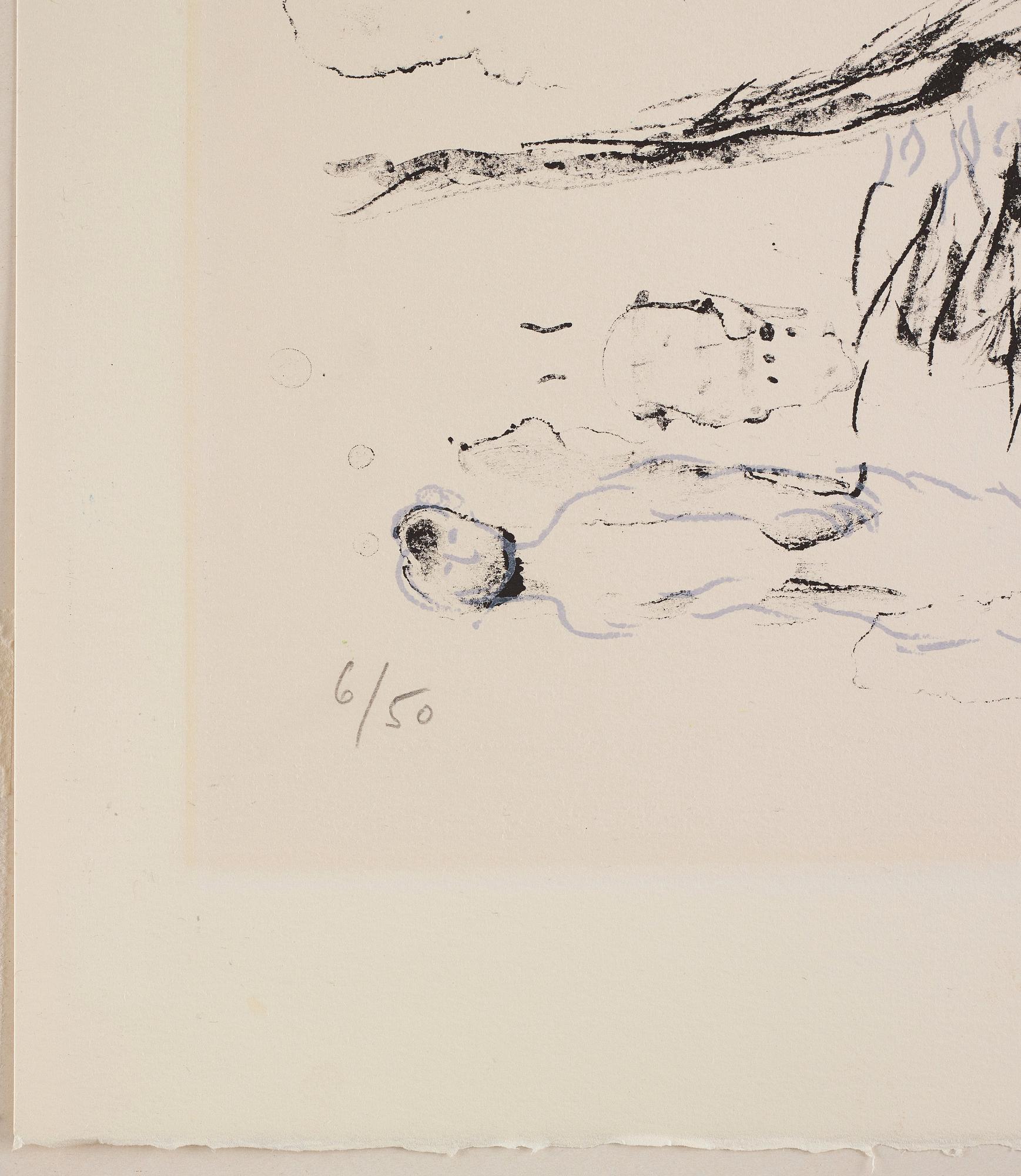 MARC CHAGALL, färglitografi, 1964, signerad med blyerts och numrerad 6/50.