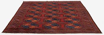 An antique Ersari carpet, North Afghanistan, c. 310 x 242 cm.