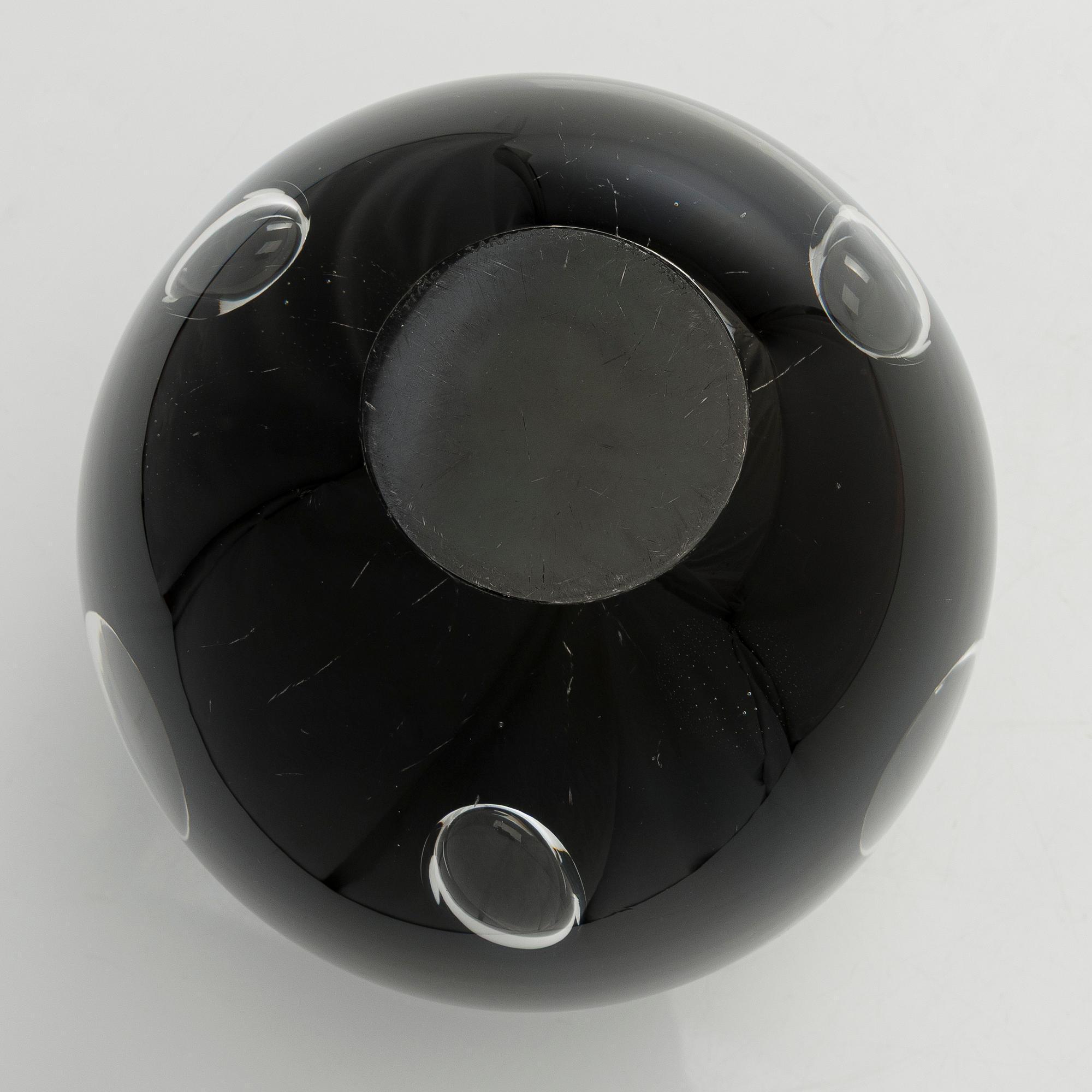 Timo Sarpaneva, glasskulptur "Claritas", signerad Timo Sarpaneva.