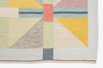 Agda Österberg, a carpet, flat weave and tapestry weave, c. 238 x 172 cm, signed.