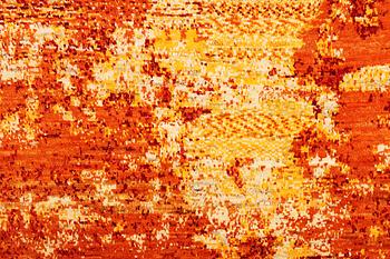 A modern design Moroccan carpet, a. 289 x 208 cm.