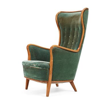 339. Axel Larsson, a Swedish Modern easy chair, for Hotel Baltic, Svenska Möbelfabrikerna Bodafors 1954.