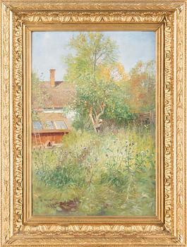 OLOF HERMELIN, an oil on canvas, signed and dated 1897.