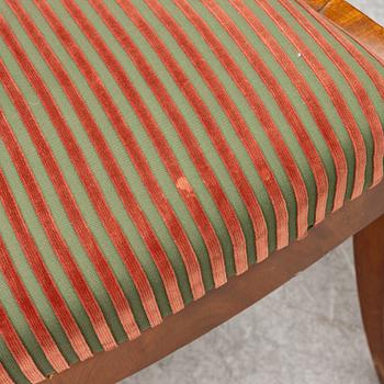 Chairs, a pair, Empire, Russia/Baltic region, first half of the 19th century.