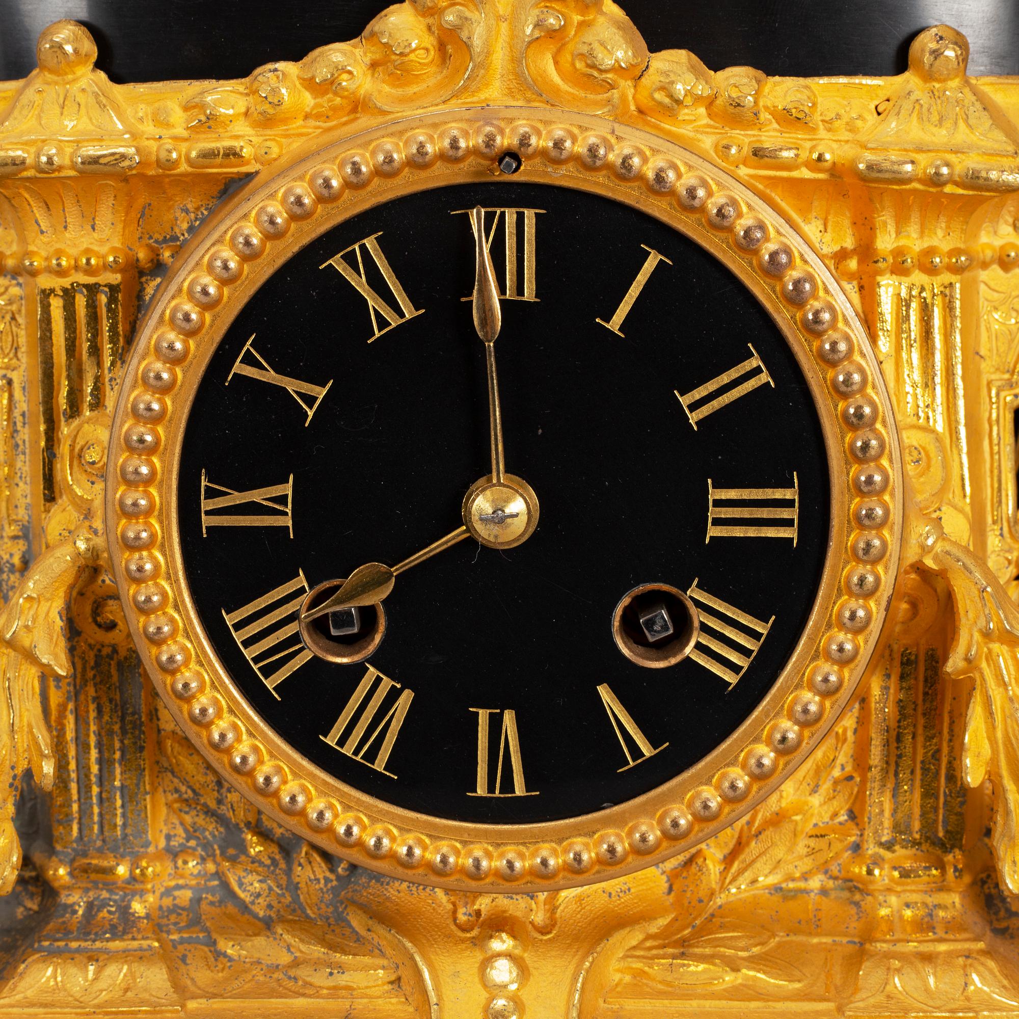 TABLE CLOCK, second half of the 19th century.
