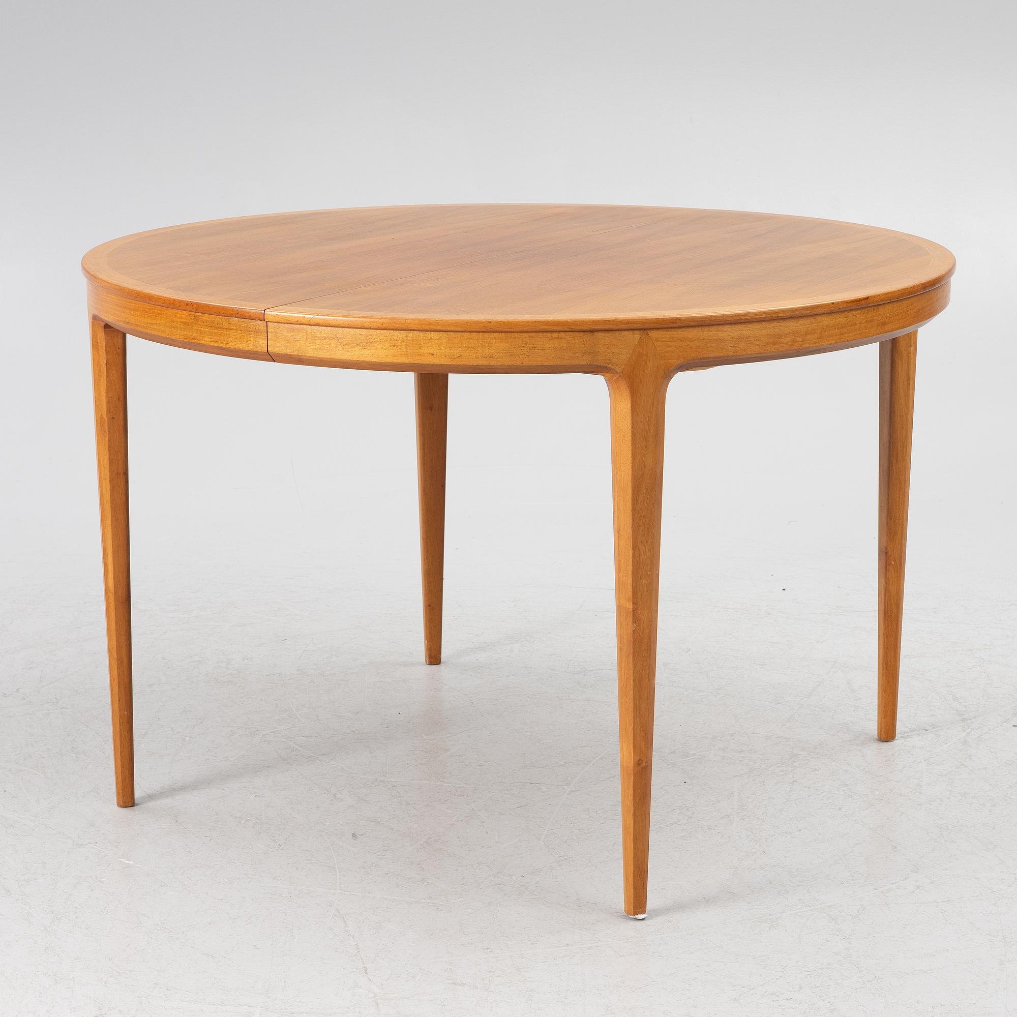 Bertil Fridhagen, matbord, "Diamant". Bodafors, 1960-tal.