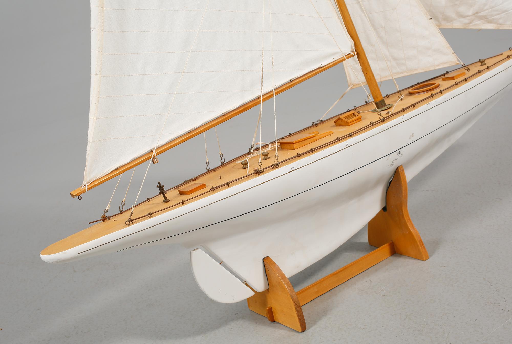 MODELLBÅT, 1900-talets andra hälft.