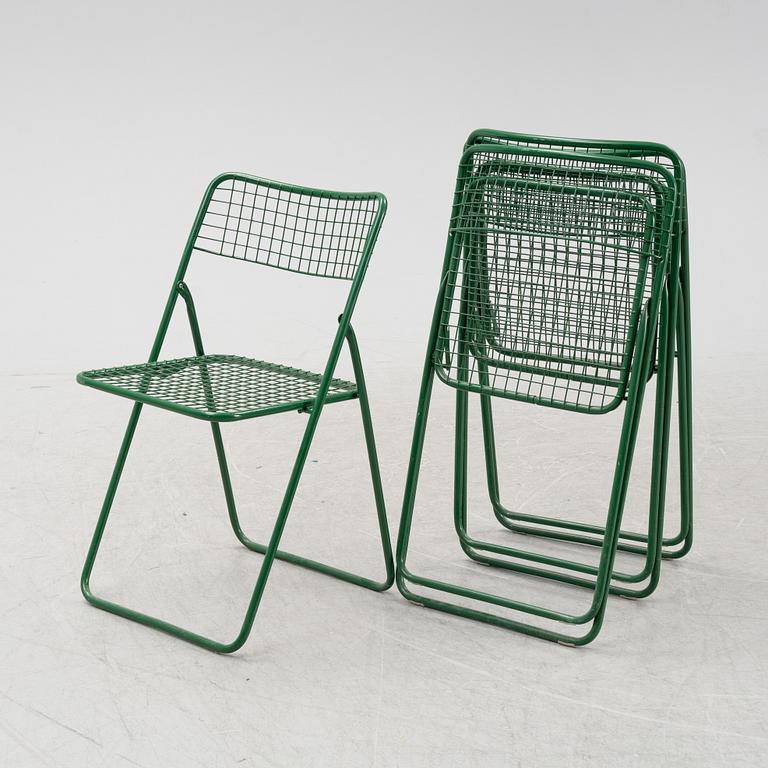 Niels Gammelgaard, a set of four 'Rappend/Ted Net' chairs for IKEA.