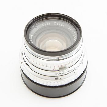 Kamera Hasselblad 500 EL/M kamerahus och objektiv.