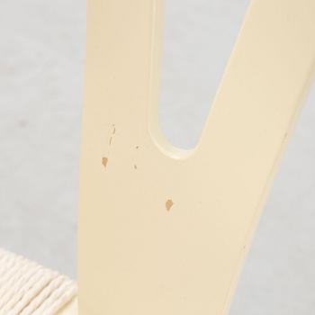 Hans J. Wegner, stolar, 6 st, modell CH24, "Y-stolen, Carl Hansen & Son, Danmark.