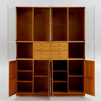 Andreas Hansen, bokhyllor, ett par, Hadsten Træindustri, Danmark.