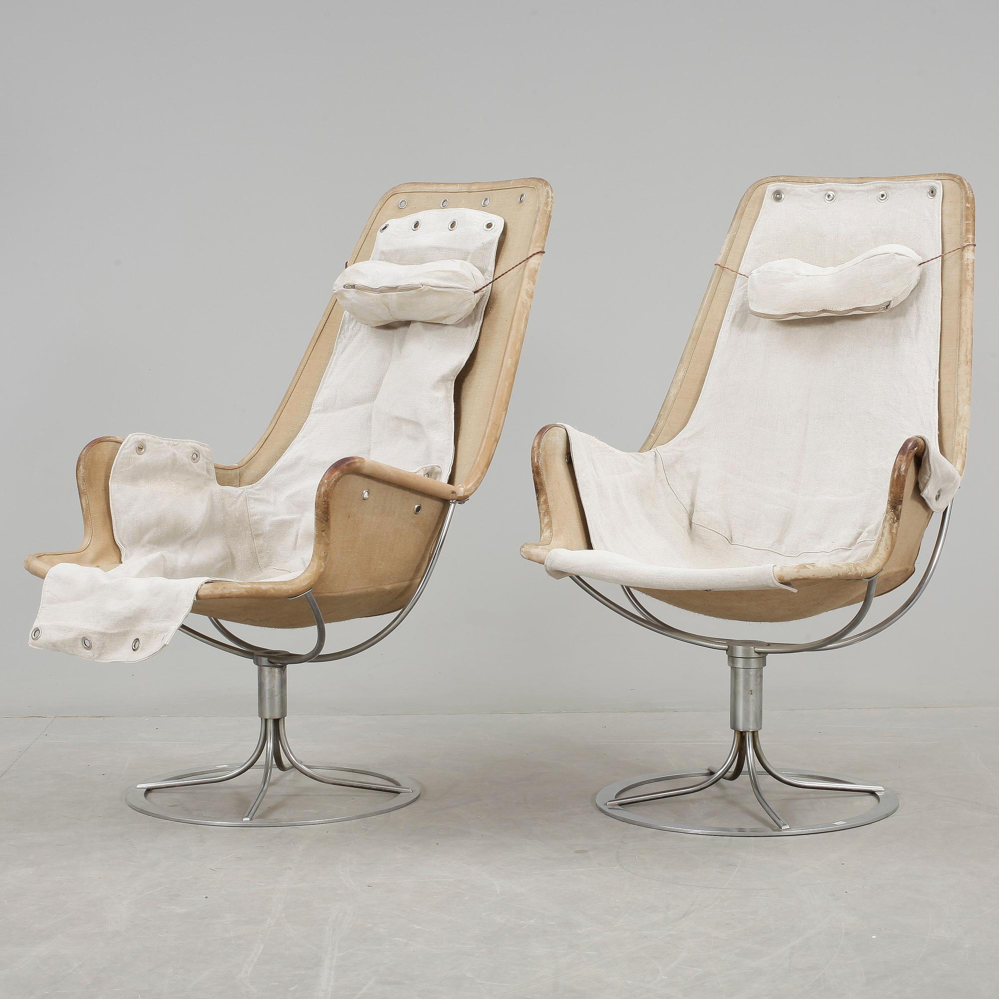 FÅTÖLJ, "Jetson 66", Bruno Mathsson, Dux, 1900-talets andra hälft.