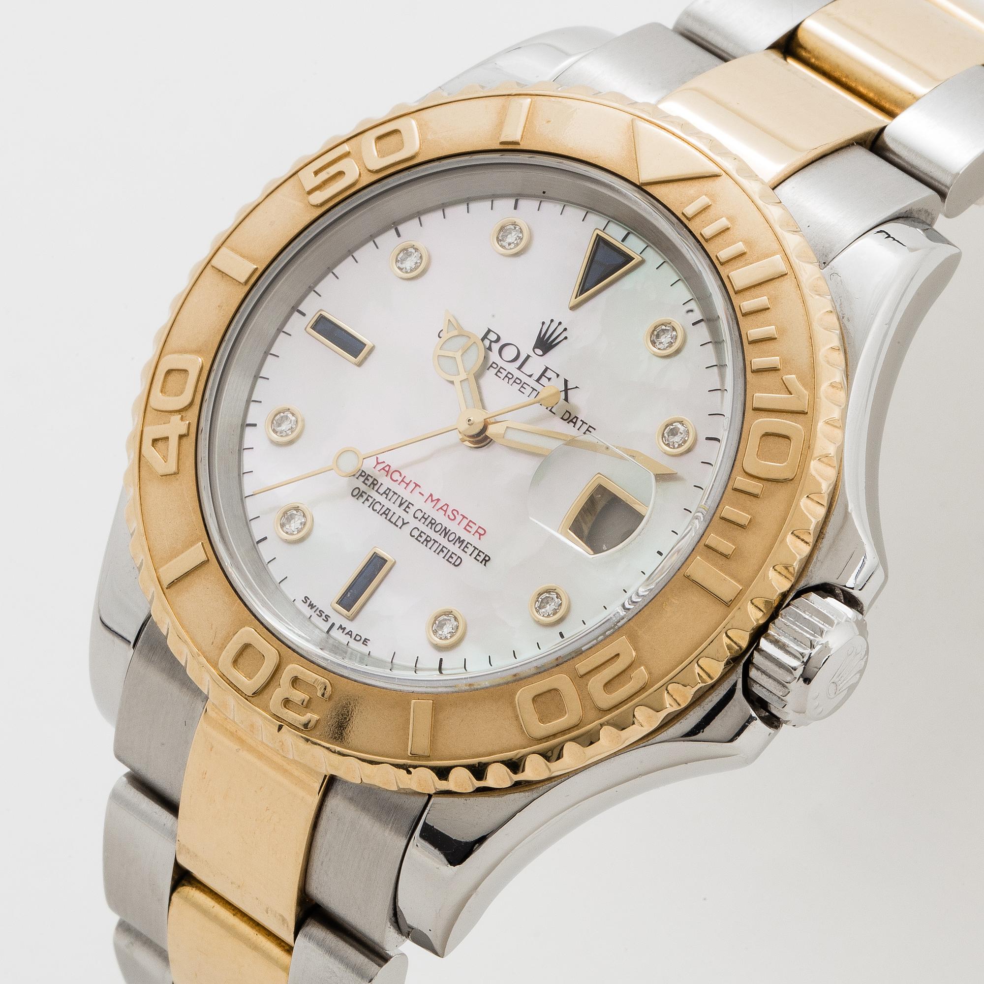 Rolex, Oyster Perpetual Date, Yacht-Master, Chronometer, armbandsur, 40 mm.