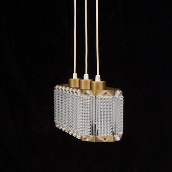 TAKLAMPA, 1900-talets mitt. Höjd ca 115 cm.