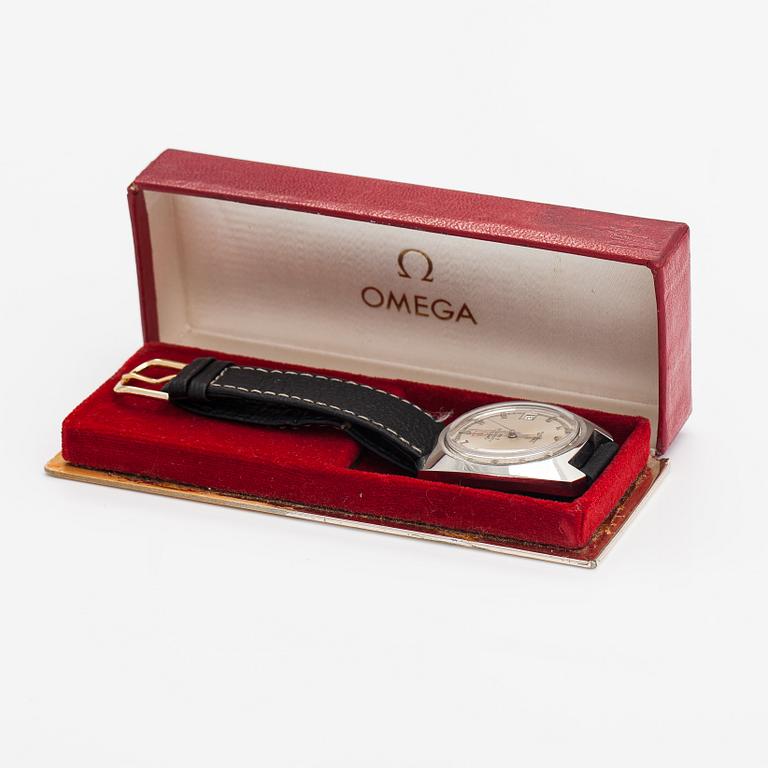 Omega, Electronic, 300 Hz, armbadnsur, 38 mm.