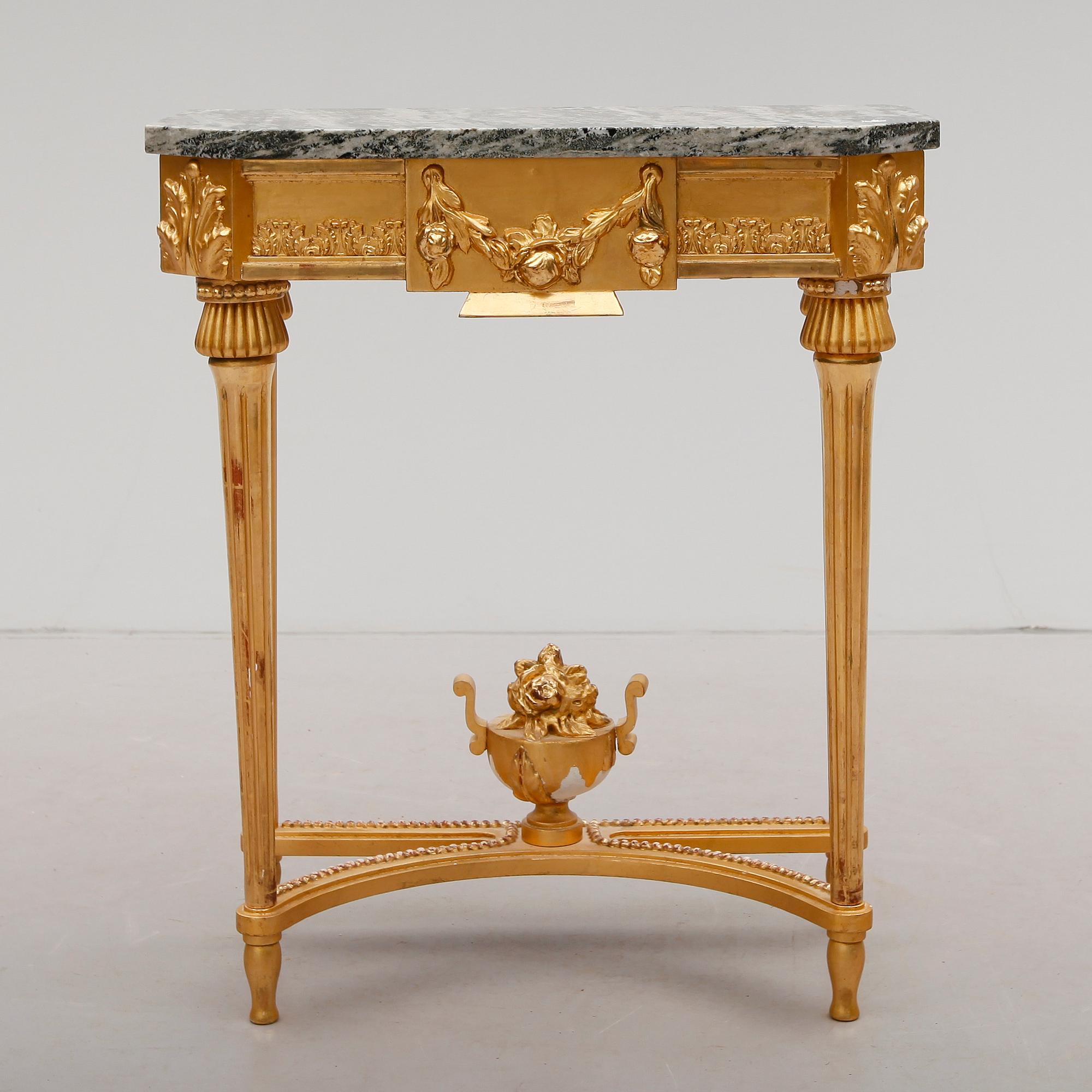 KONSOLBORD, gustaviansk stil, 1900-talets mitt.