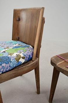 KARMSTOL samt STOL,"Lovö" respektive "Utö" Axel Einar Hjorth, Nordiska Kompaniet 1930-tal.