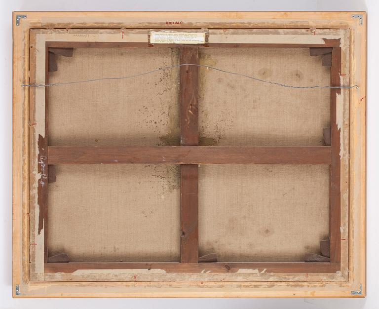 OKÄND KONSTNÄR, olja på duk, signerad Reeve, 1800/1900-tal.