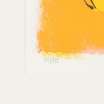 Madeleine Pyk, färglitografi, signerad 17/275.