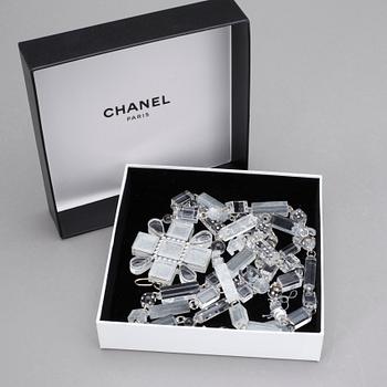 CHANEL, halsband/bälte, plexiglas, höst 2004.