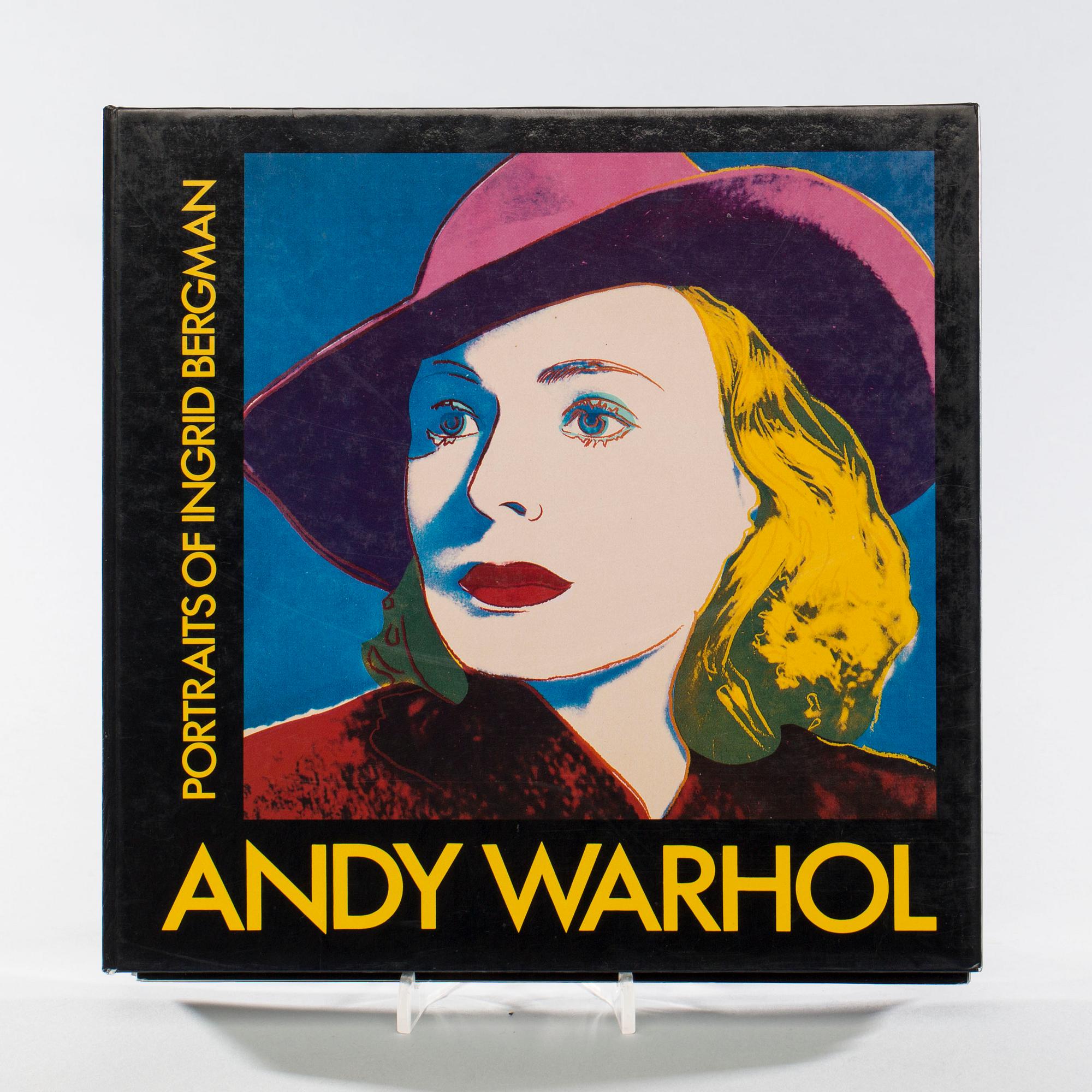 ANDY WARHOL, BOK, "Portraits of Ingrid Bergman by Andy Warhol".