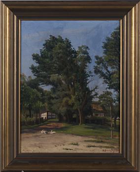 PER GUMMESON, olja på duk, sign o dat 1908.