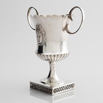 Pehr Zethelius, pokal, silver, Stockholm 1807. Empire.
