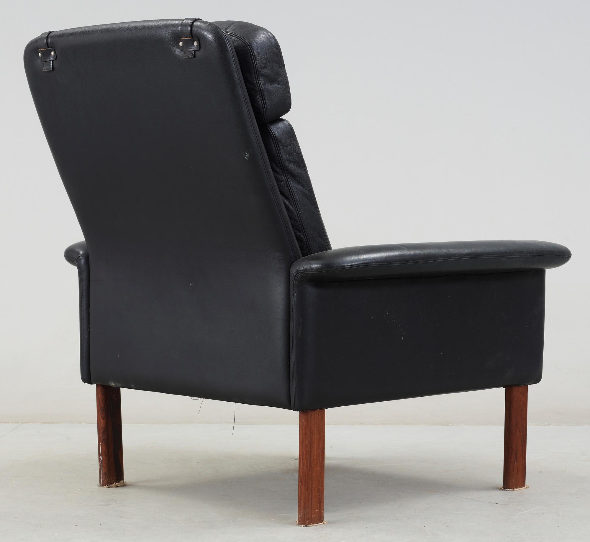 FÅTÖLJ, troligen Hans Olsen, 1950/60-tal.