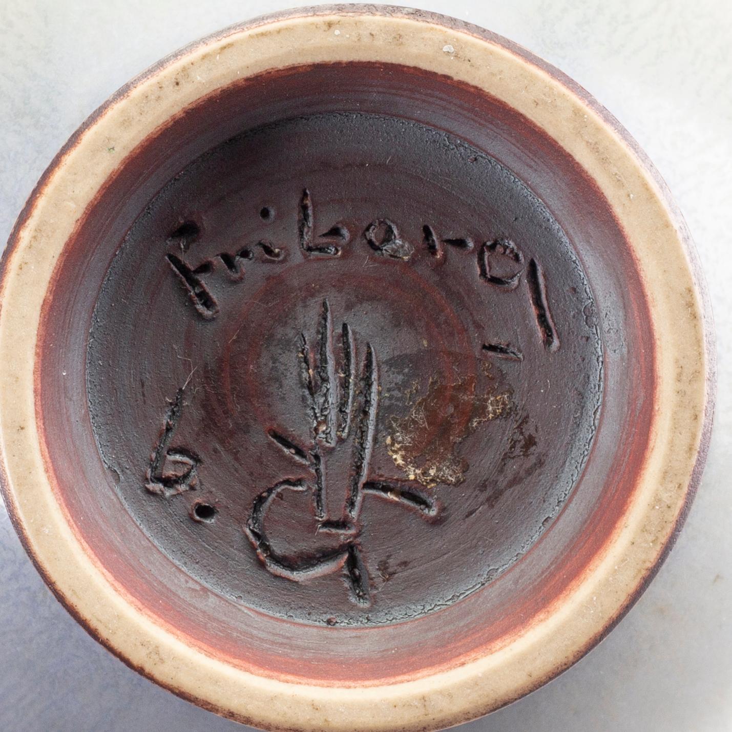 BERNDT FRIBERG, a stonewear vase.