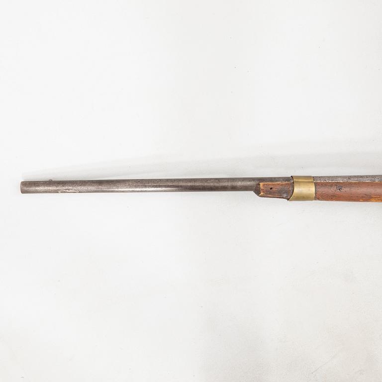 Rifle, flintlock, Norrtälje factory, model 1826 - 45, Sweden.