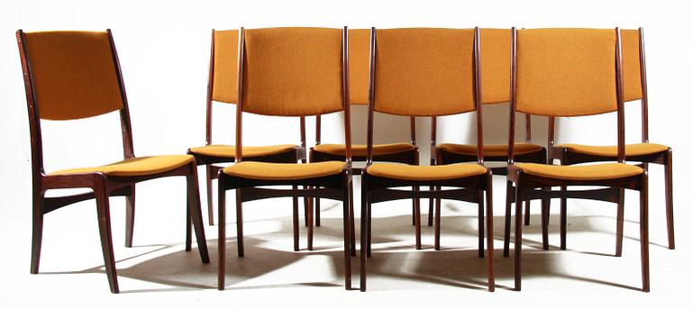 STOLAR, 8 st, Dyrlund Smith, Danmark, 1950/60-tal.