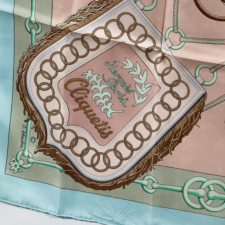 Hermès, scarf, "Cliquetis".