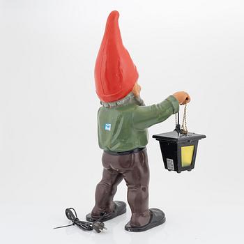 A ceramic garden gnome, West Germany, second half of the 20th century.