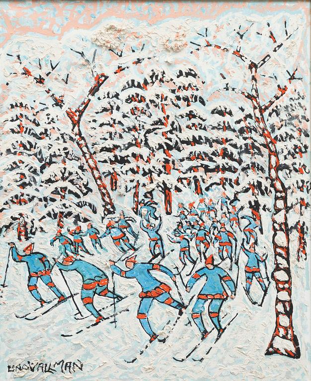 Uno Vallman, "Vasaloppet".
