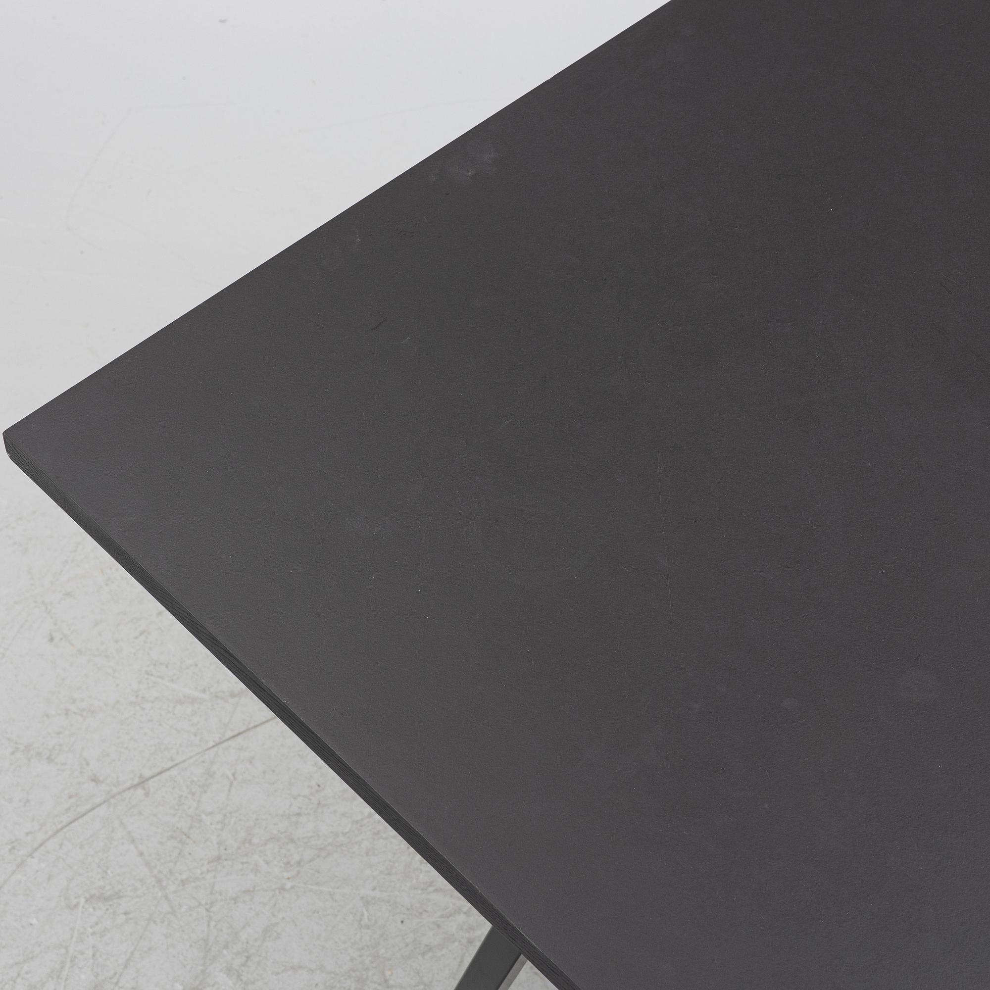 A 'Loop Stand High Table', Hay.