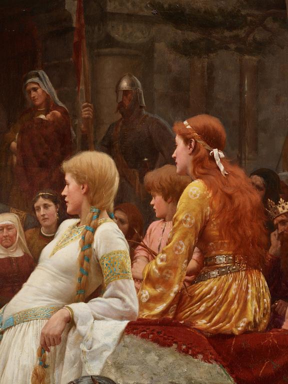 Edmund Blair Leighton, "Faded Laurels".