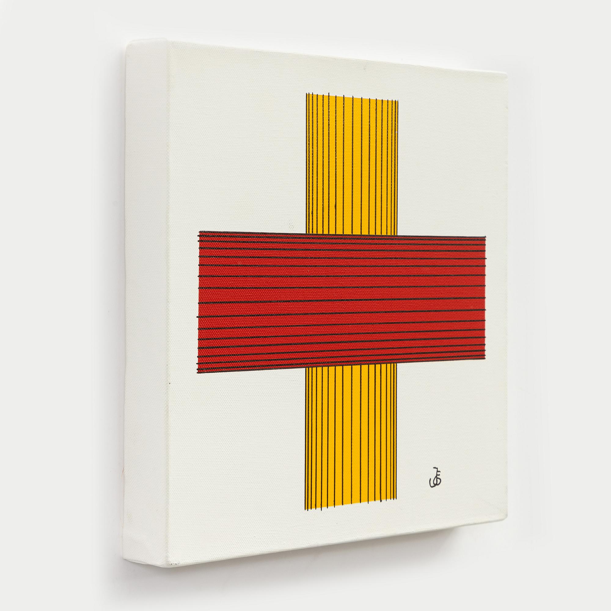 John-Erik Göransson, "Möten no 2", "Möten no 16" samt "Kors",
