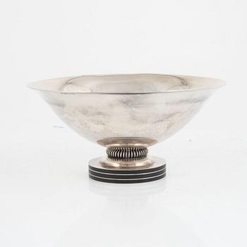 A Swedish silver bowl, mark of GAB, Stockholm 1938.