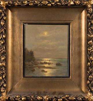 Oscar Kleineh, oil on canvaspanel, signed and dated -85.