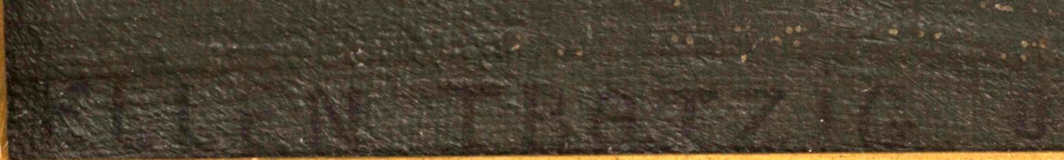 ELLEN TROTZIG, oil on canvas, signed.