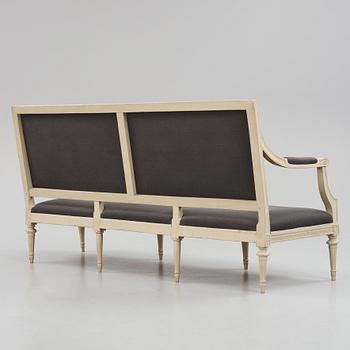 A Gustavian sofa.