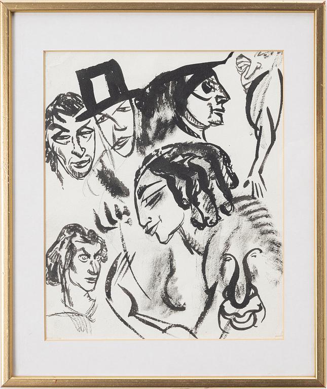 Axel Törneman, Figural composition.