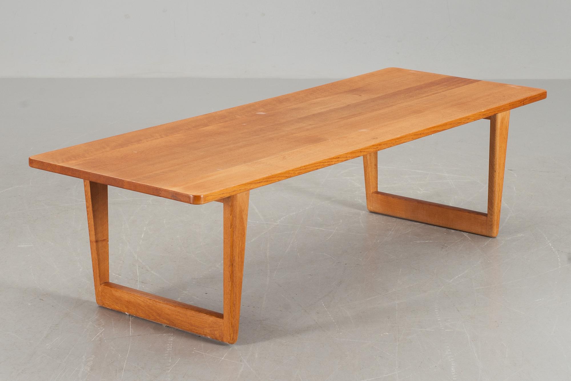 SOFFBORD, modell 264, Börge Mogensen, Fredericia Stolefabrik, Danmark, stämpelmärkt.