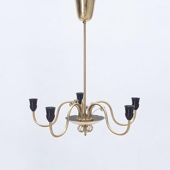 Ceiling lamp, Arnold Wiigs Fabrikker, Norway 1940s/50s.