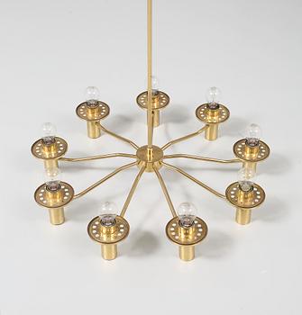 TAKLAMPA, 1900-talets andra hälft. Höjd 130 cm.