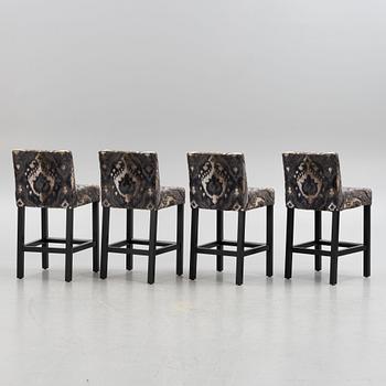 Four "Cosmo" bar chairs, Slettvoll.