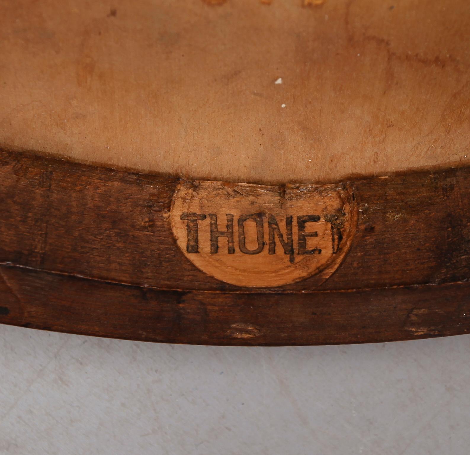STOLAR, 4 st, Thonet, omkring år 1900.