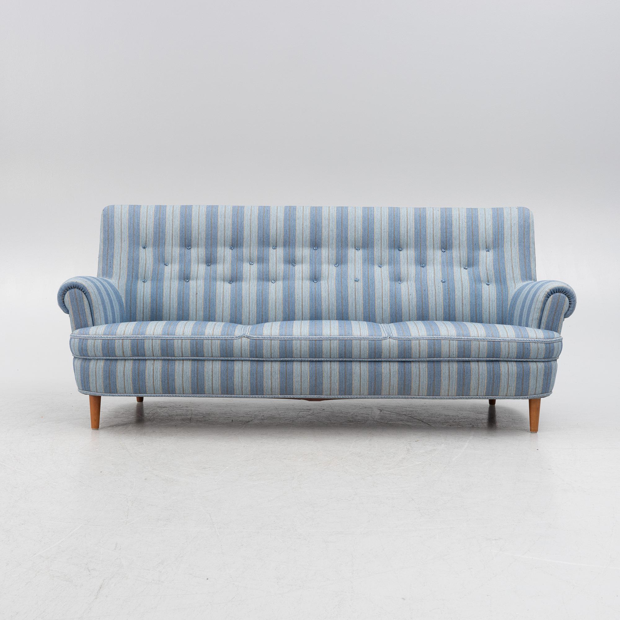 Carl Malmsten, soffa, "Hemmakväll", OH Sjögren.